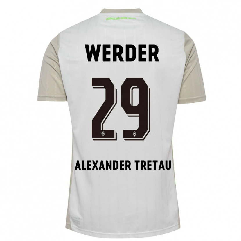 Danxen Damen Hans Tretau #29 Weiß Schwarz Auswärtstrikot Trikot 2025/26 T-Shirt Österreich