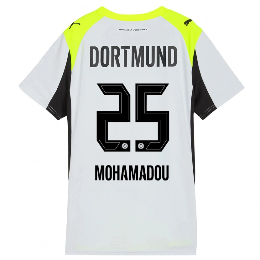 Danxen Damen Hamzath Mohamadou #25 Fluoreszierendes Gelb Auswärtstrikot Trikot 2025/26 T-Shirt Österreich