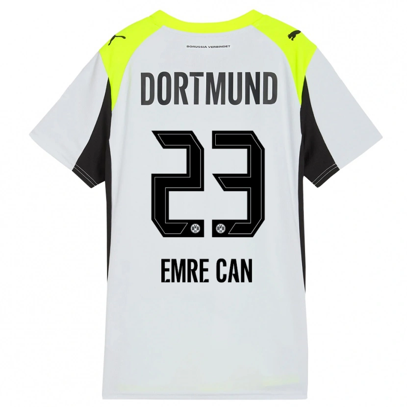 Danxen Damen Emre Can #23 Fluoreszierendes Gelb Auswärtstrikot Trikot 2025/26 T-Shirt Österreich