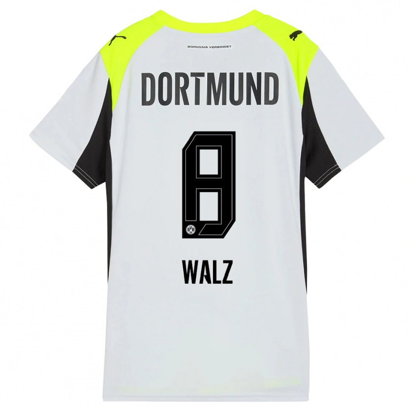 Danxen Damen Vasco Walz #8 Fluoreszierendes Gelb Auswärtstrikot Trikot 2025/26 T-Shirt Österreich