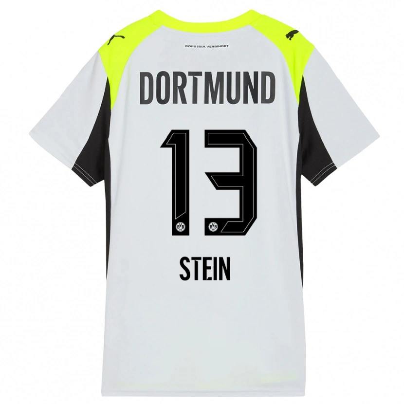 Danxen Damen Daniel Stein #13 Fluoreszierendes Gelb Auswärtstrikot Trikot 2025/26 T-Shirt Österreich