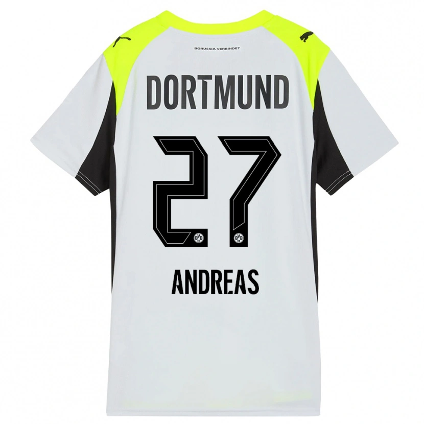 Danxen Damen Kuno Andreas #27 Fluoreszierendes Gelb Auswärtstrikot Trikot 2025/26 T-Shirt Österreich