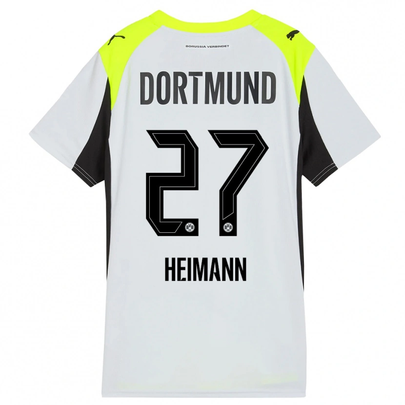 Danxen Damen Wesley Heimann #27 Fluoreszierendes Gelb Auswärtstrikot Trikot 2025/26 T-Shirt Österreich