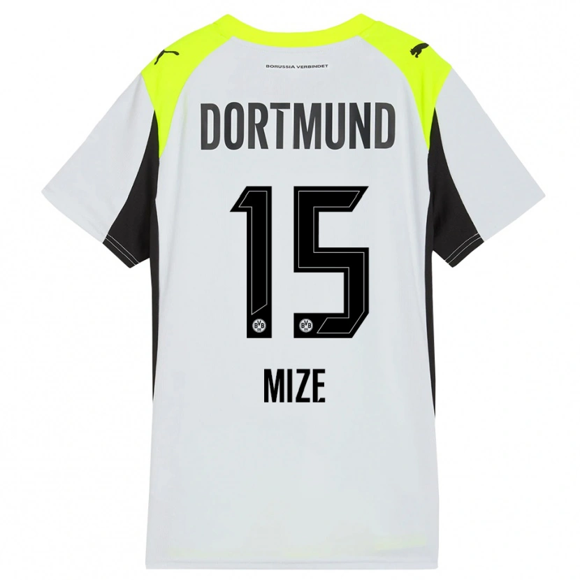 Danxen Damen Jack Mize #15 Fluoreszierendes Gelb Auswärtstrikot Trikot 2025/26 T-Shirt Österreich