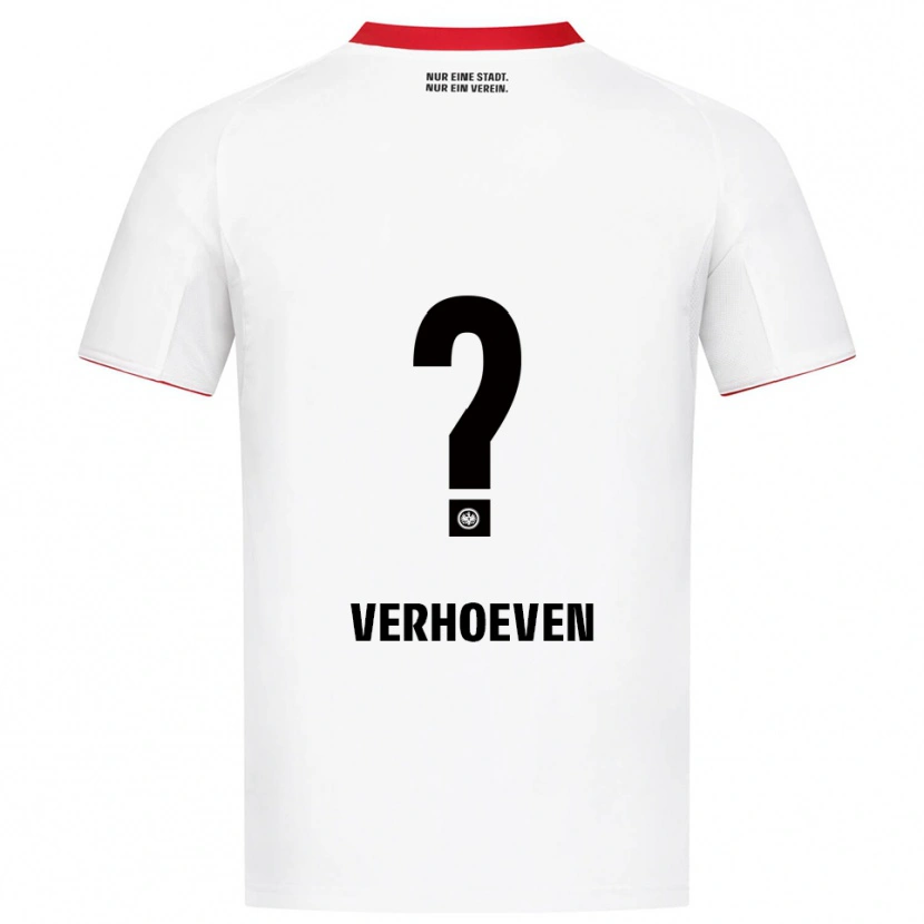 Danxen Damen Raphael Verhoeven #0 Weiß Rot Auswärtstrikot Trikot 2025/26 T-Shirt Österreich