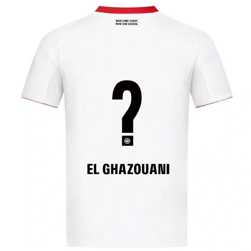 Danxen Damen Mohamed El Ghazouani #0 Weiß Rot Auswärtstrikot Trikot 2025/26 T-Shirt Österreich