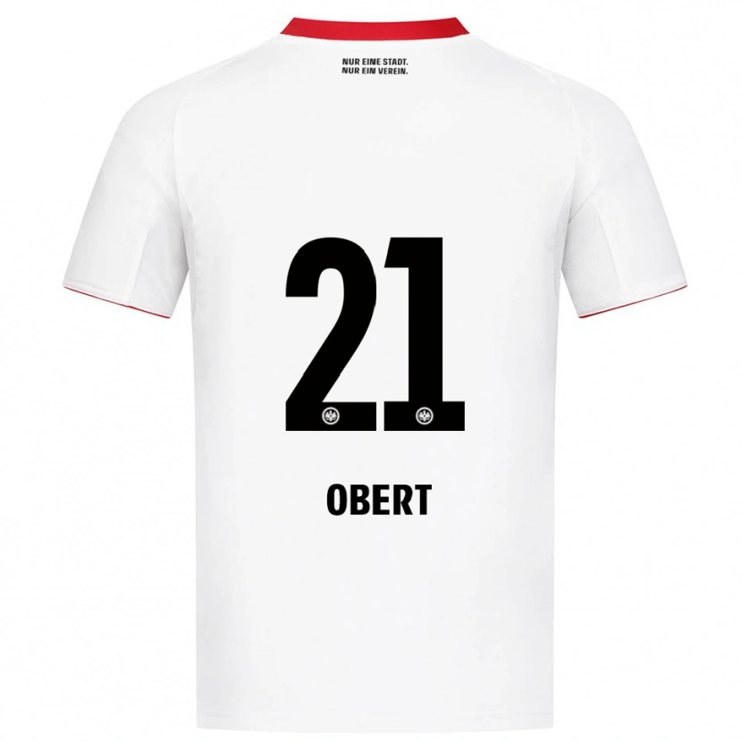 Danxen Damen Yuriy Obert #21 Weiß Rot Auswärtstrikot Trikot 2025/26 T-Shirt Österreich