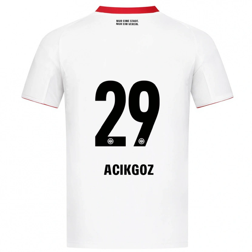 Danxen Damen Dilara Acikgoz #29 Weiß Rot Auswärtstrikot Trikot 2025/26 T-Shirt Österreich