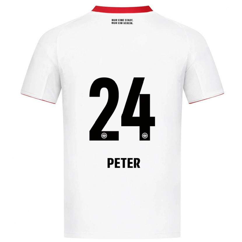 Danxen Damen Nicolas Peter #24 Weiß Rot Auswärtstrikot Trikot 2025/26 T-Shirt Österreich