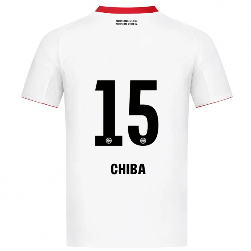 Danxen Damen Remina Chiba #15 Weiß Rot Auswärtstrikot Trikot 2025/26 T-Shirt Österreich