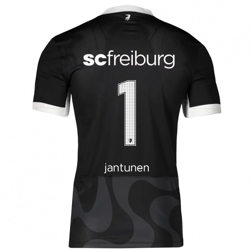 Danxen Damen Jaaso Jantunen #1 Schwarz Weiß Auswärtstrikot Trikot 2025/26 T-Shirt Österreich
