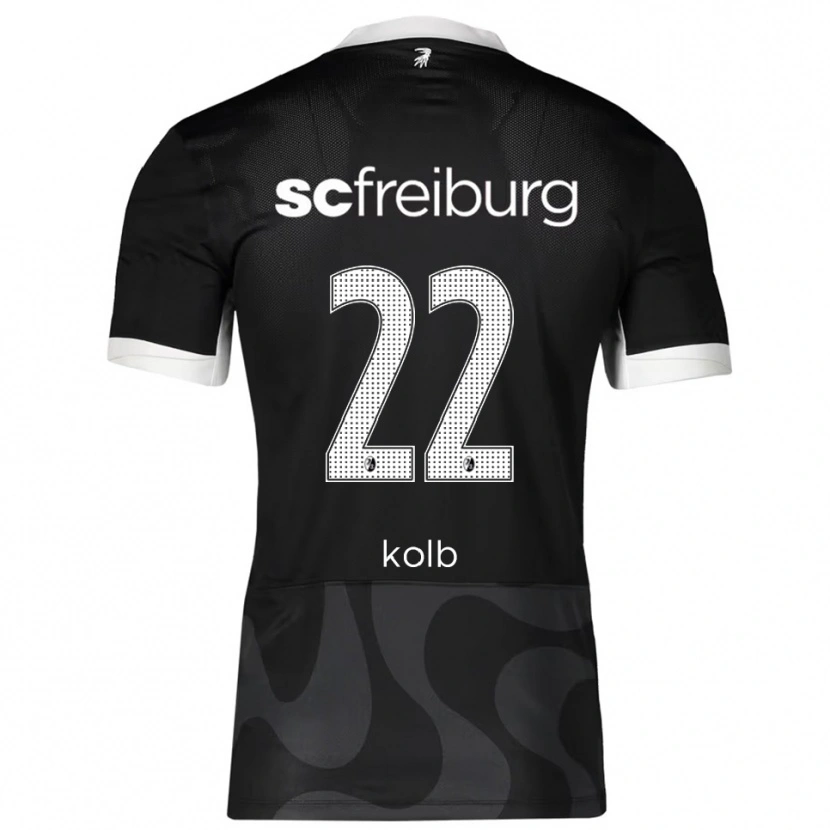 Danxen Damen Lisa Kolb #22 Schwarz Weiß Auswärtstrikot Trikot 2025/26 T-Shirt Österreich