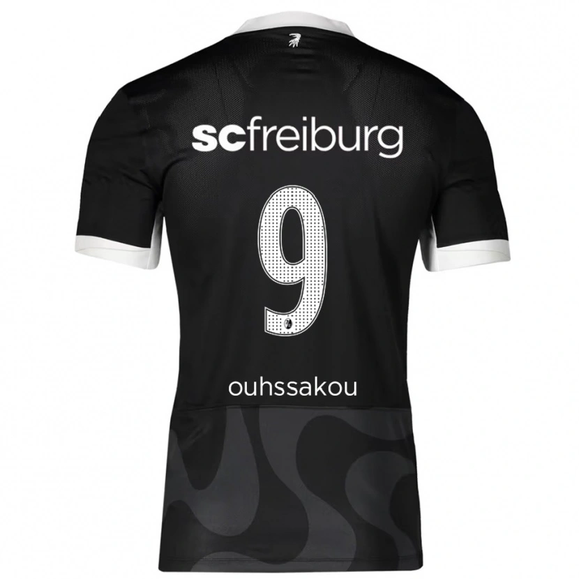 Danxen Damen Essad Ouhssakou #9 Schwarz Weiß Auswärtstrikot Trikot 2025/26 T-Shirt Österreich