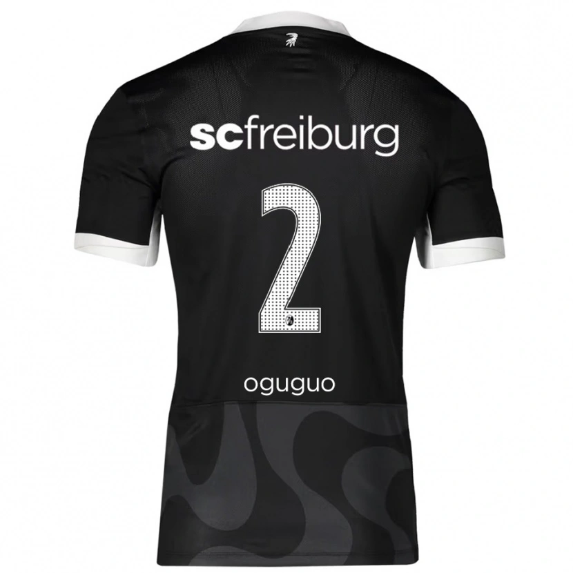 Danxen Damen Elijah Oguguo #2 Schwarz Weiß Auswärtstrikot Trikot 2025/26 T-Shirt Österreich