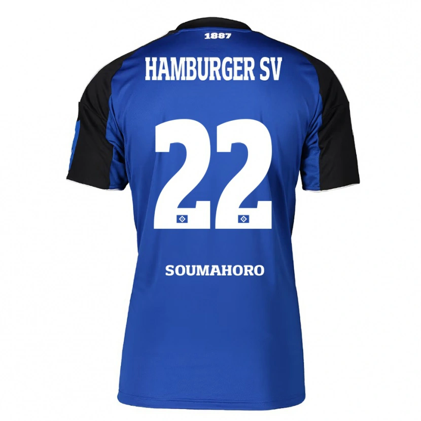 Danxen Damen Aboubaka Soumahoro #22 Blau Schwarz Auswärtstrikot Trikot 2025/26 T-Shirt Österreich