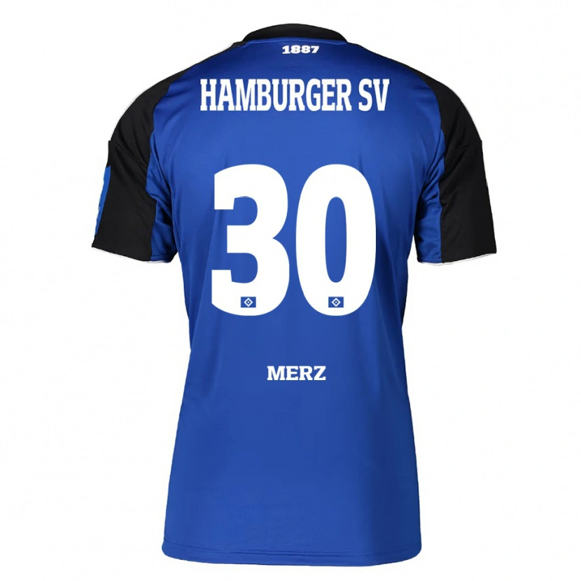 Danxen Damen Selma Merz #30 Blau Schwarz Auswärtstrikot Trikot 2025/26 T-Shirt Österreich