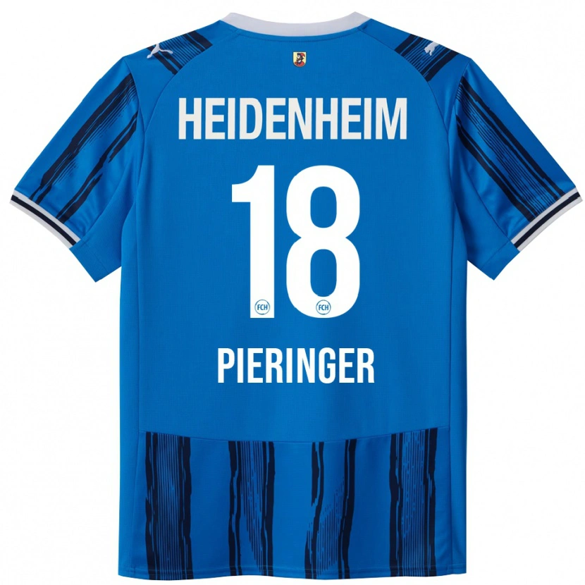 Danxen Damen Marvin Pieringer #18 Blau Marineblau Auswärtstrikot Trikot 2025/26 T-Shirt Österreich