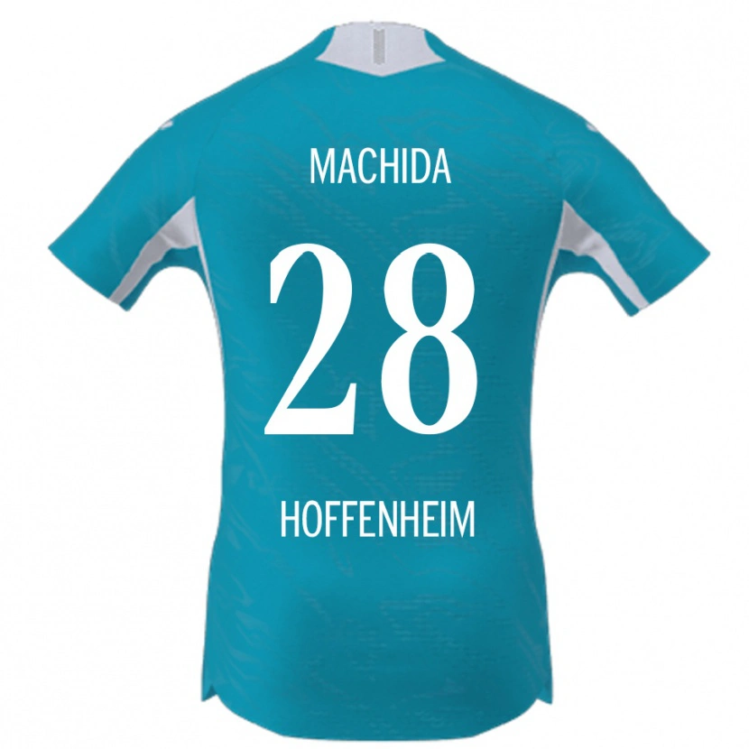Danxen Damen Koki Machida #28 Himmelblau Auswärtstrikot Trikot 2025/26 T-Shirt Österreich