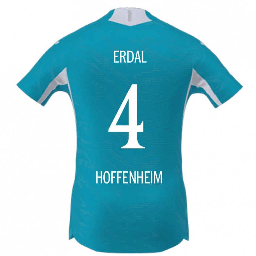 Danxen Damen İzzet Erdal #4 Himmelblau Auswärtstrikot Trikot 2025/26 T-Shirt Österreich