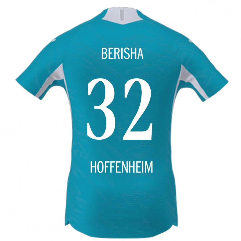Danxen Damen Mergim Berisha #32 Himmelblau Auswärtstrikot Trikot 2025/26 T-Shirt Österreich