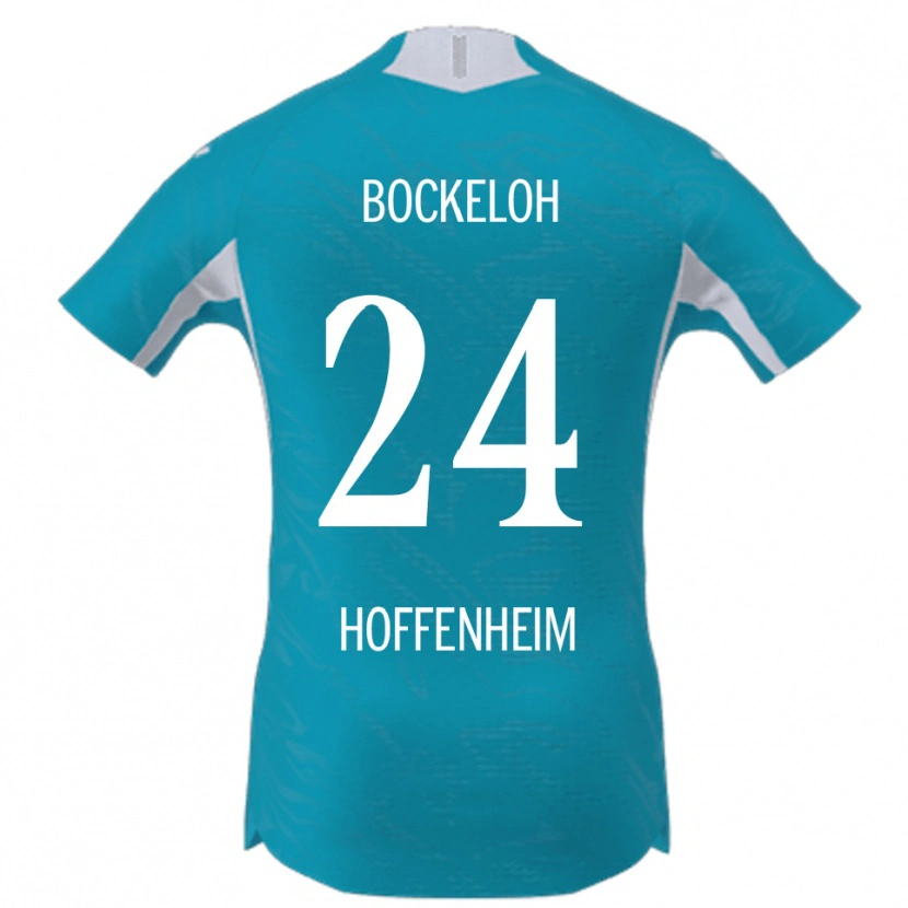 Danxen Damen Leonhard Bockeloh #24 Himmelblau Auswärtstrikot Trikot 2025/26 T-Shirt Österreich