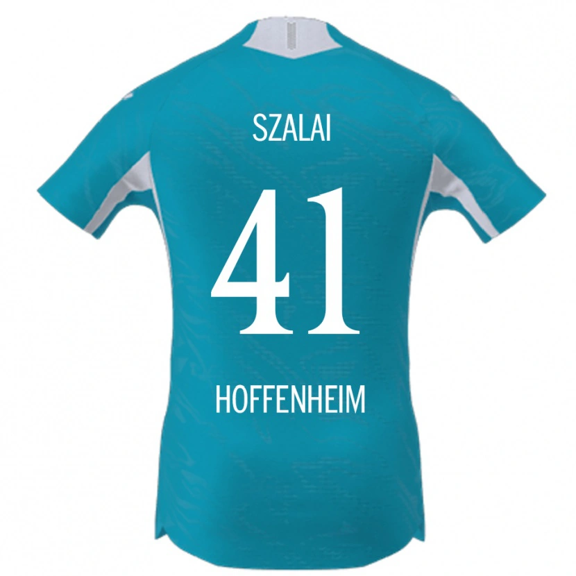Danxen Damen Attila Szalai #41 Himmelblau Auswärtstrikot Trikot 2025/26 T-Shirt Österreich