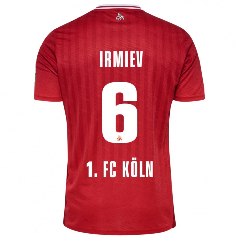 Danxen Damen Kristiyan Irmiev #6 Rot Weiß Auswärtstrikot Trikot 2025/26 T-Shirt Österreich
