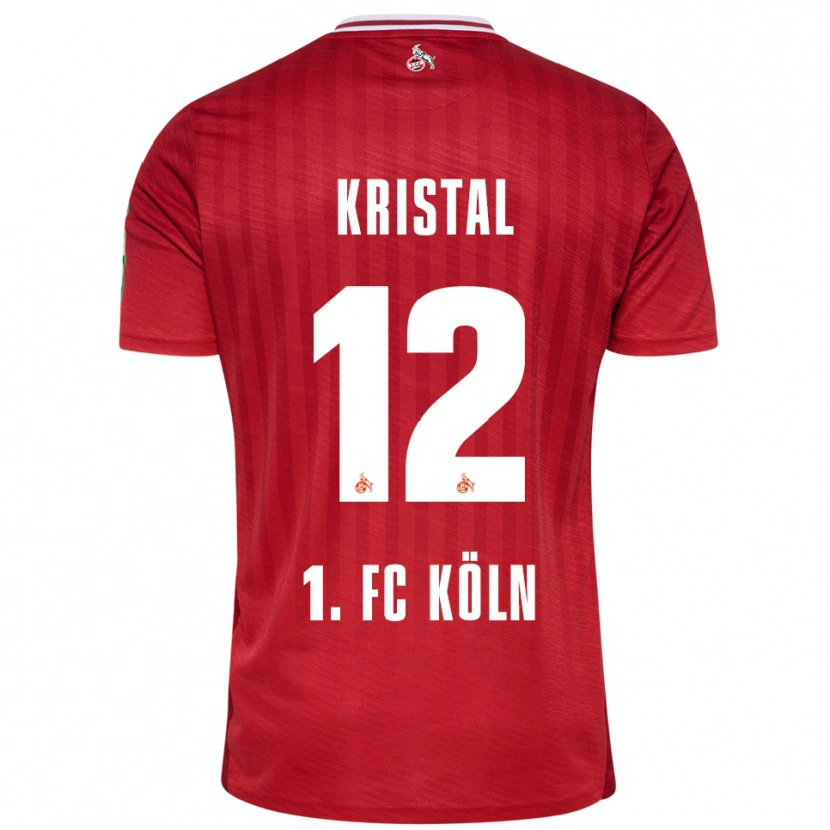 Danxen Damen Patrik Kristal #12 Rot Weiß Auswärtstrikot Trikot 2025/26 T-Shirt Österreich