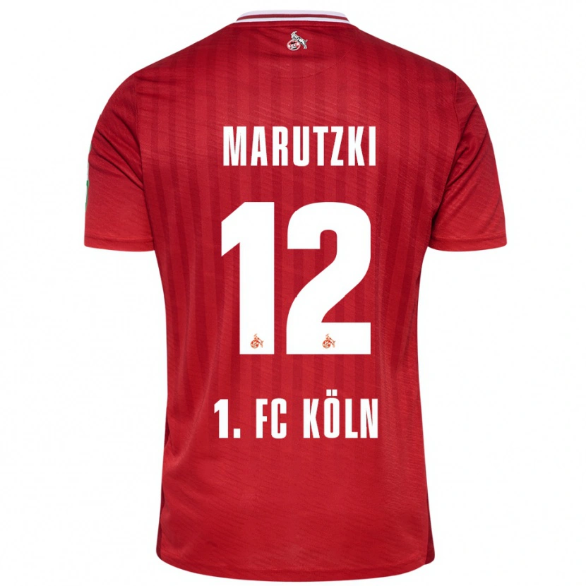 Danxen Damen Mikolaj Marutzki #12 Rot Weiß Auswärtstrikot Trikot 2025/26 T-Shirt Österreich