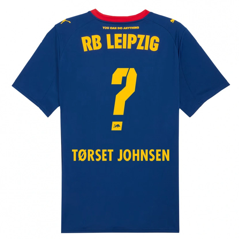 Danxen Damen Patrik Tørset Johnsen #0 Marineblau Rot Auswärtstrikot Trikot 2025/26 T-Shirt Österreich