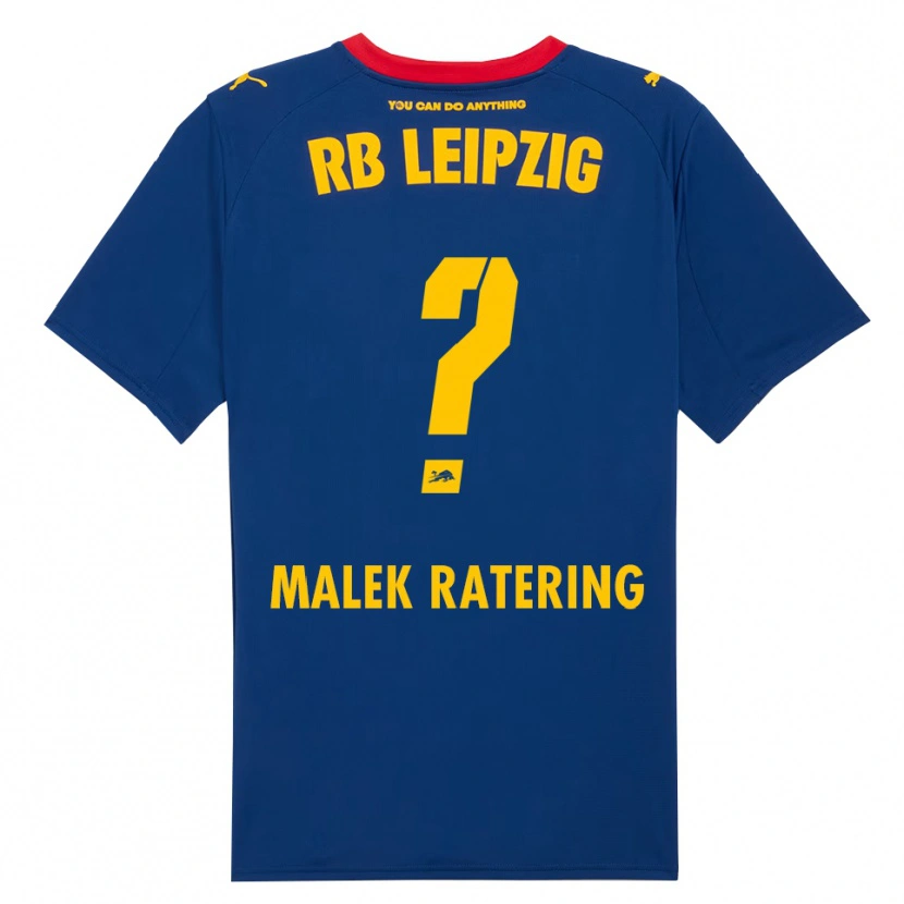 Danxen Damen Jakob Malek Ratering #0 Marineblau Rot Auswärtstrikot Trikot 2025/26 T-Shirt Österreich