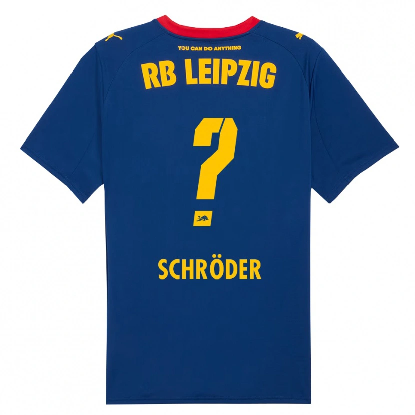 Danxen Damen Levin Schröder #0 Marineblau Rot Auswärtstrikot Trikot 2025/26 T-Shirt Österreich