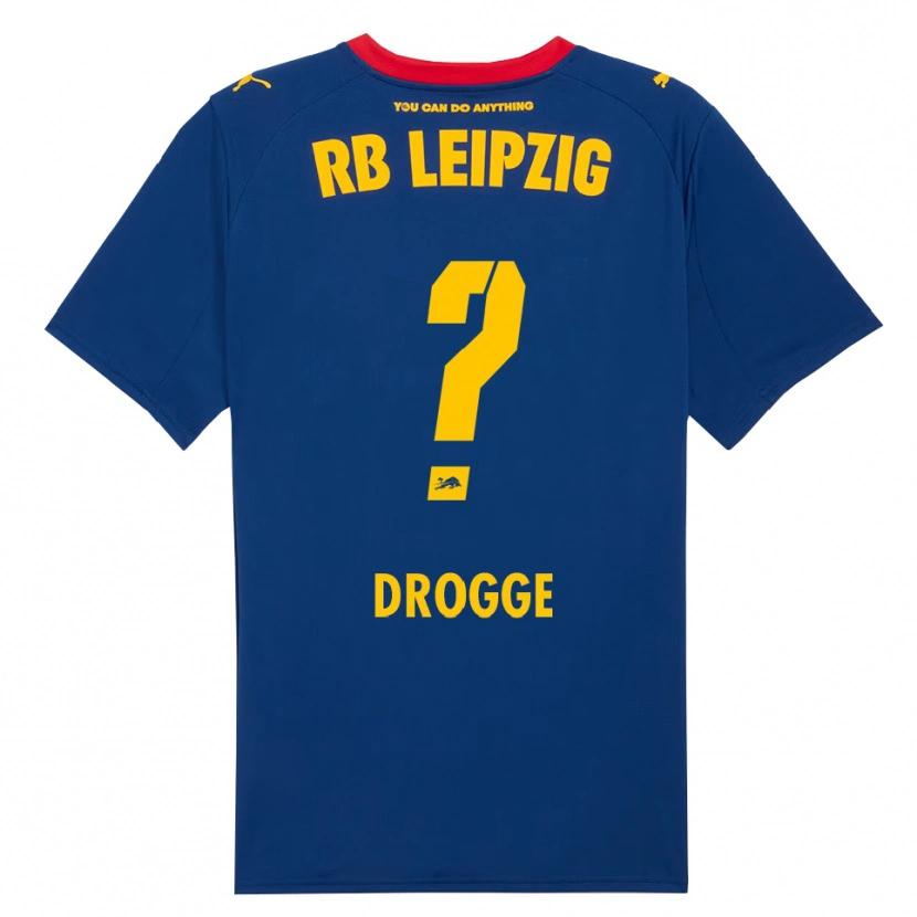 Danxen Damen Lennert Drogge #0 Marineblau Rot Auswärtstrikot Trikot 2025/26 T-Shirt Österreich