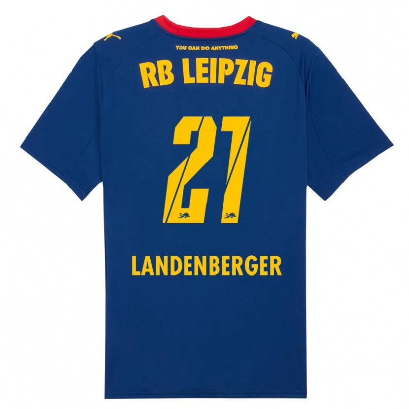 Danxen Damen Julia Landenberger #21 Marineblau Rot Auswärtstrikot Trikot 2025/26 T-Shirt Österreich