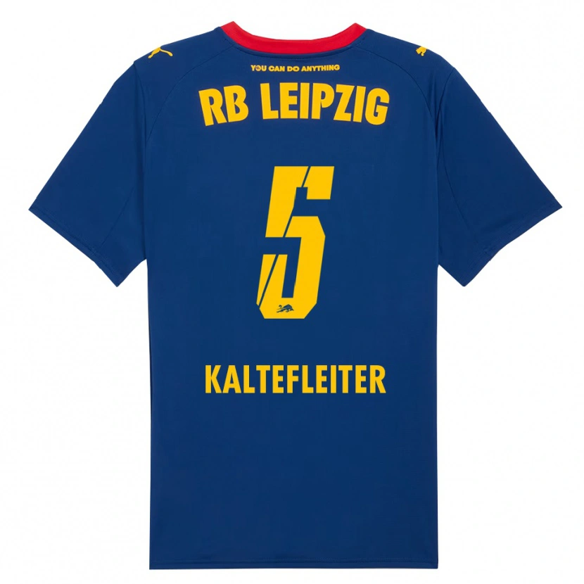 Danxen Damen Benno Kaltefleiter #5 Marineblau Rot Auswärtstrikot Trikot 2025/26 T-Shirt Österreich