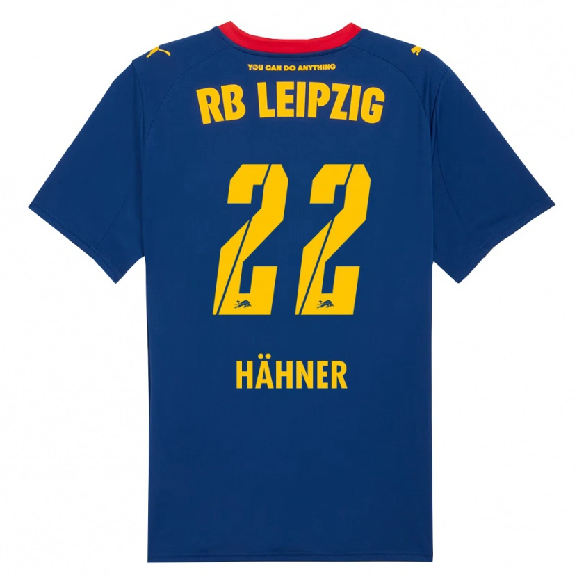 Danxen Damen Elian Hähner #22 Marineblau Rot Auswärtstrikot Trikot 2025/26 T-Shirt Österreich