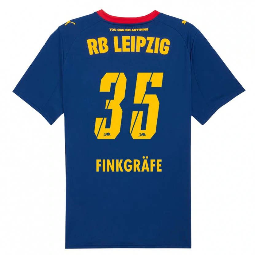 Danxen Damen Max Finkgräfe #35 Marineblau Rot Auswärtstrikot Trikot 2025/26 T-Shirt Österreich