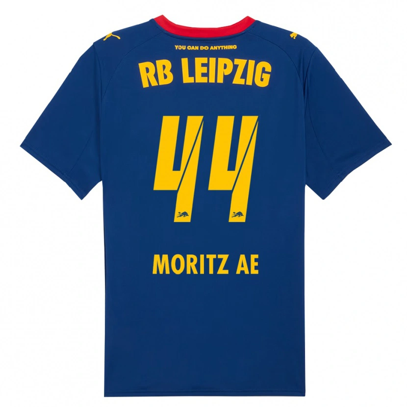 Danxen Damen Moritz Aé #44 Marineblau Rot Auswärtstrikot Trikot 2025/26 T-Shirt Österreich