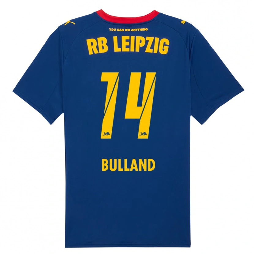 Danxen Damen Anton Bulland #14 Marineblau Rot Auswärtstrikot Trikot 2025/26 T-Shirt Österreich