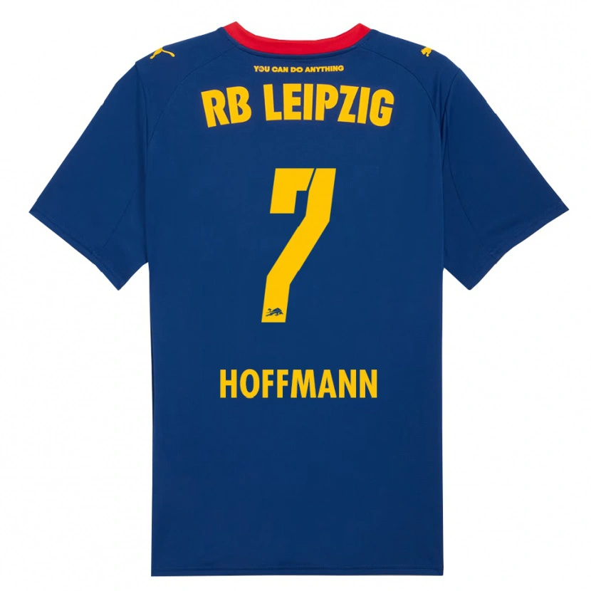 Danxen Damen Giovanna Hoffmann #7 Marineblau Rot Auswärtstrikot Trikot 2025/26 T-Shirt Österreich