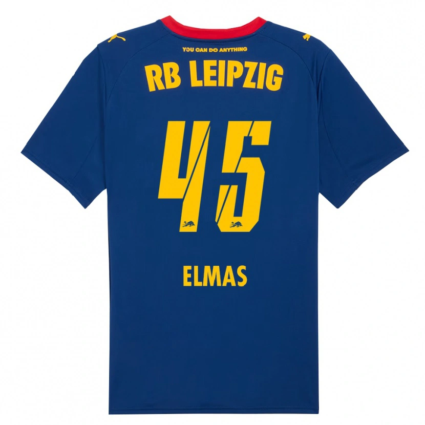 Danxen Damen Eljif Elmas #45 Marineblau Rot Auswärtstrikot Trikot 2025/26 T-Shirt Österreich