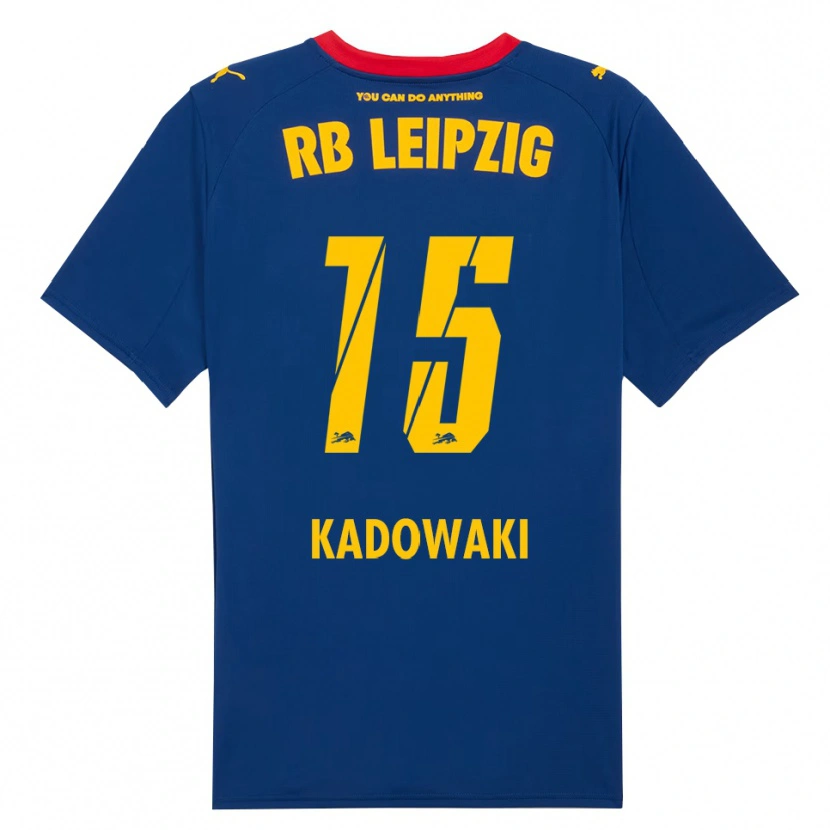 Danxen Damen Mai Kadowaki #15 Marineblau Rot Auswärtstrikot Trikot 2025/26 T-Shirt Österreich