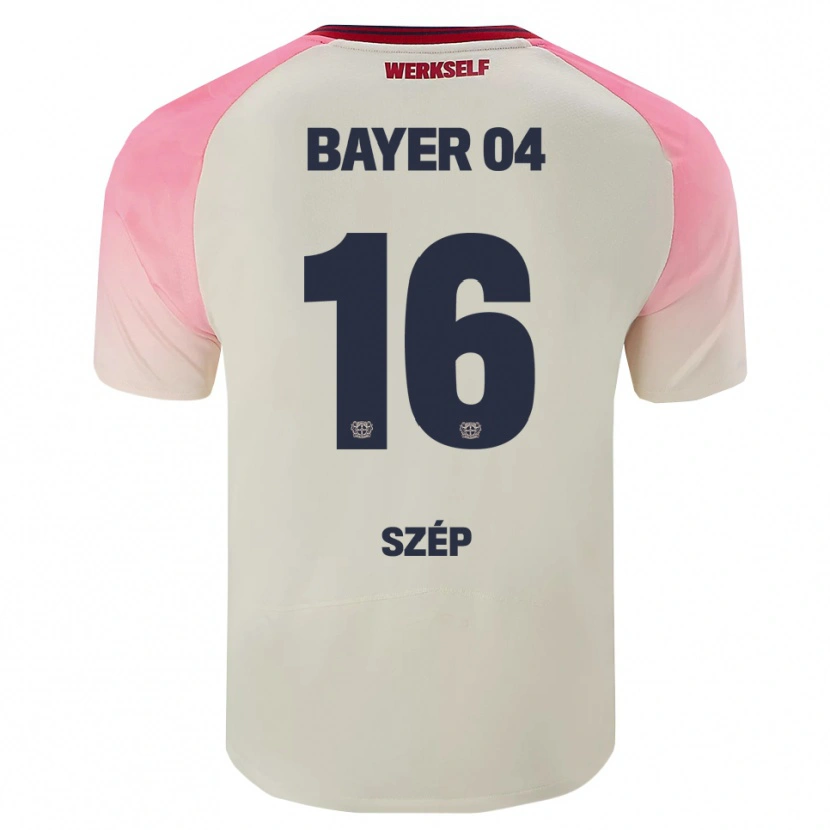 Danxen Damen Márton Szép #16 Pink Cremeweiß Auswärtstrikot Trikot 2025/26 T-Shirt Österreich