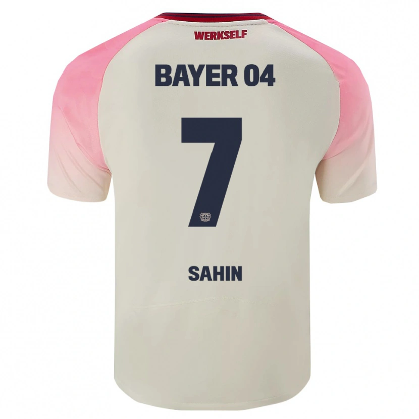 Danxen Damen Batuhan Sahin #7 Pink Cremeweiß Auswärtstrikot Trikot 2025/26 T-Shirt Österreich