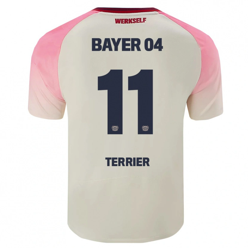 Danxen Damen Martin Terrier #11 Pink Cremeweiß Auswärtstrikot Trikot 2025/26 T-Shirt Österreich