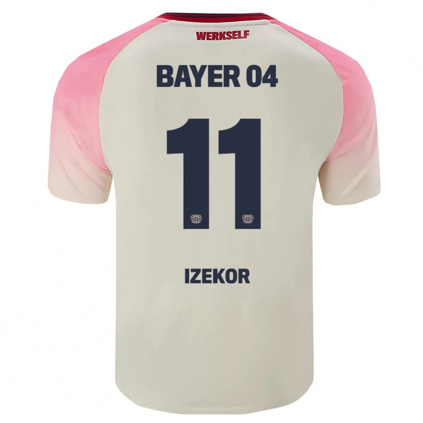 Danxen Damen Ken Izekor #11 Pink Cremeweiß Auswärtstrikot Trikot 2025/26 T-Shirt Österreich