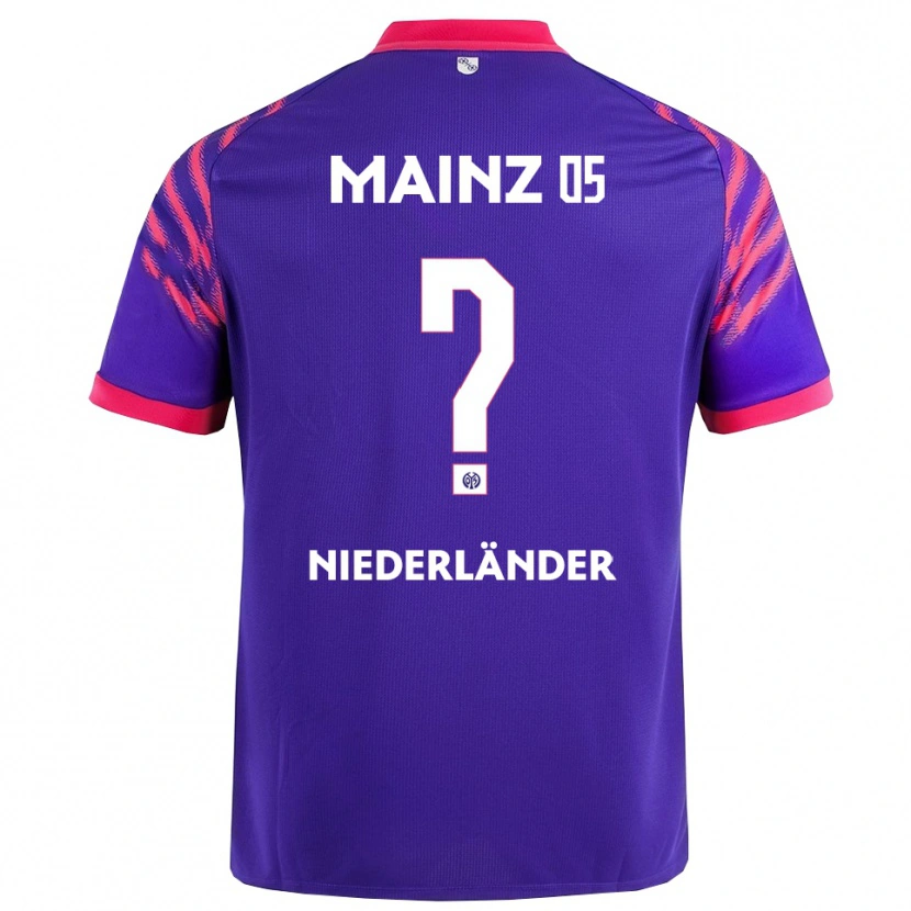 Danxen Damen Lennart Niederländer #0 Marineblau Pink Auswärtstrikot Trikot 2025/26 T-Shirt Österreich