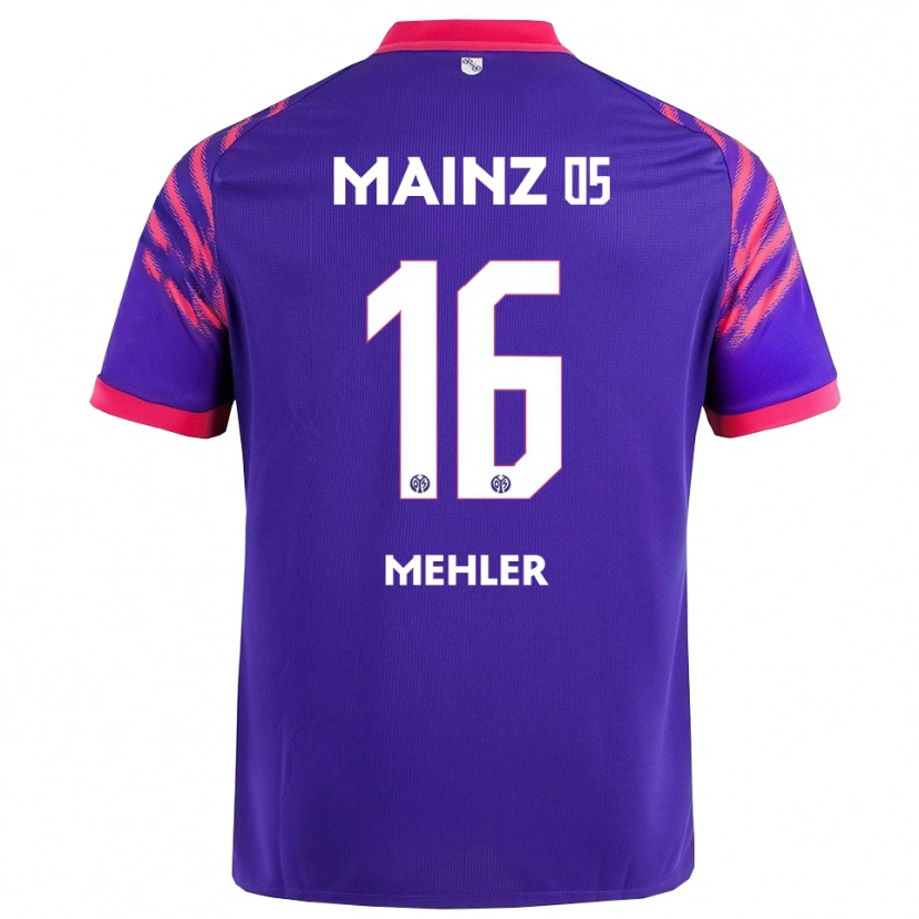 Danxen Damen Melina Mehler #16 Marineblau Pink Auswärtstrikot Trikot 2025/26 T-Shirt Österreich