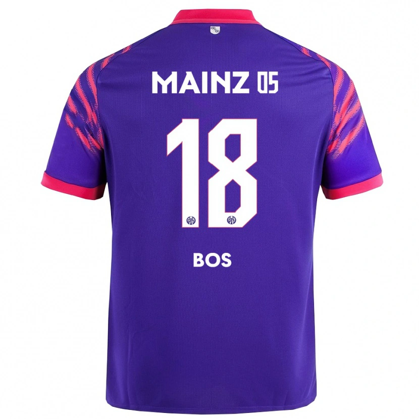 Danxen Damen Kasey Bos #18 Marineblau Pink Auswärtstrikot Trikot 2025/26 T-Shirt Österreich