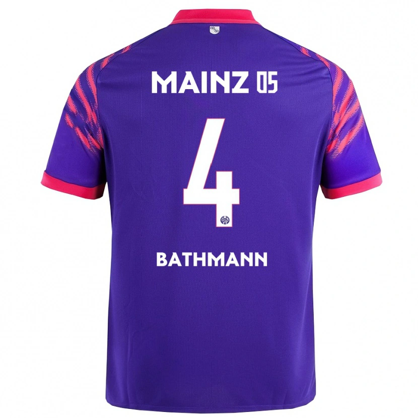 Danxen Damen Kara Bathmann #4 Marineblau Pink Auswärtstrikot Trikot 2025/26 T-Shirt Österreich